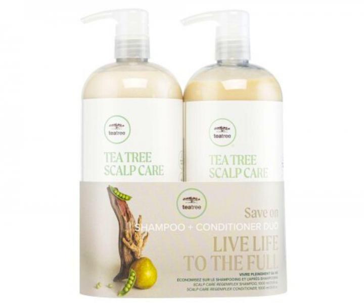 Seria nadajca wosom objto i tekstur Paul Mitchell Tea Tree Scalp Care