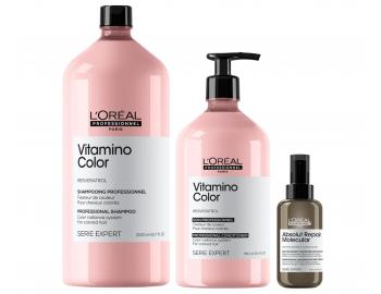 Zestaw do w�os�w farbowanych Lor�al Professionnel Vitamino Color + kuracja wst�pna Absolut Repair Molecular 100 ml gratis