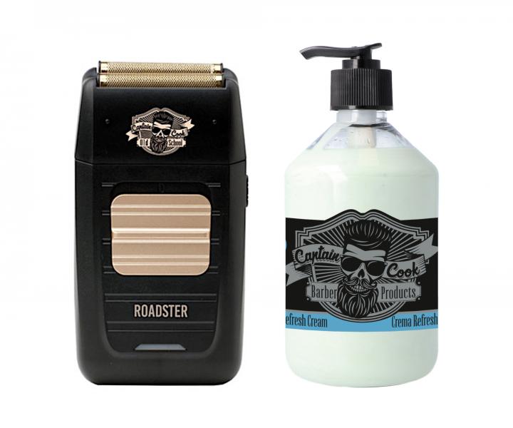 Profesjonalna golarka Captain Cook Roadster + krem od�wie�aj�cy do w�os�w 500 ml gratis