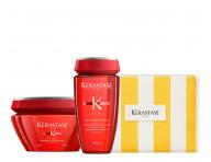 Zestaw do w�os�w nara�onych na szkodliwe dzia�anie s�o�ca K�rastase Soleil + kosmetyczka gratis