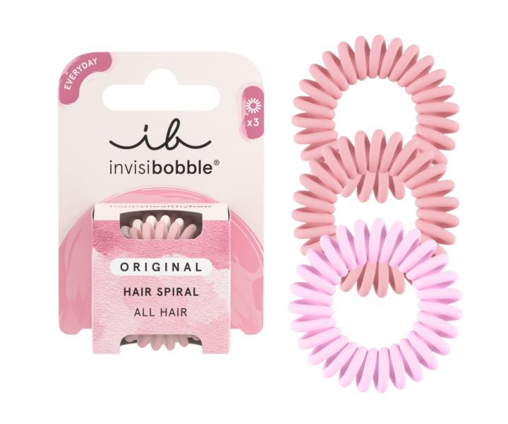 Gumka spiralka do w�os�w Invisibobble Original The Pinks - 3 szt.