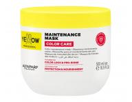Maska chroni�ca kolor w�os�w farbowanych Yellow Professional Color Care Maintenance Mask - 500 ml