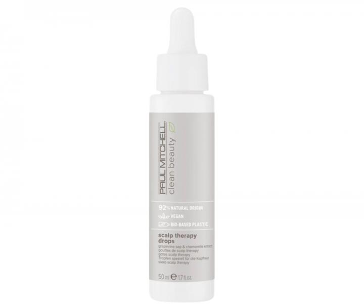 Serum koj�ce do wra�liwej sk�ry g�owy Paul Mitchell Clean Beauty Scalp Therapy Drops - 50 ml