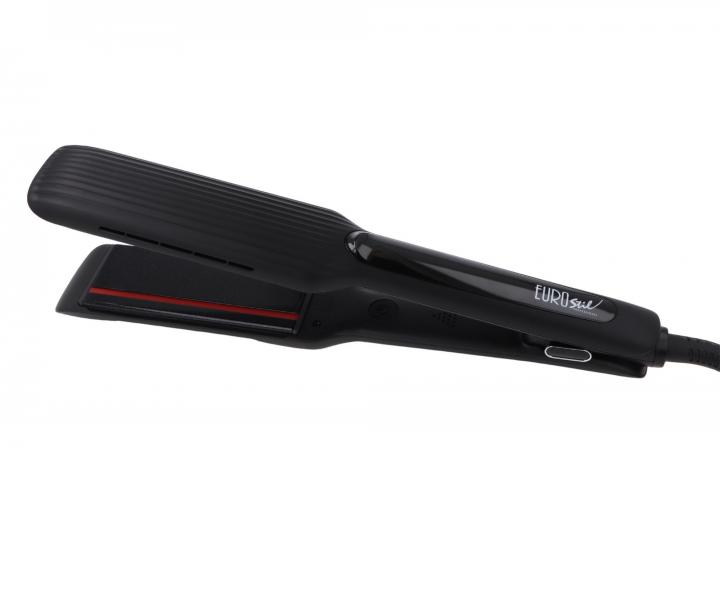 Profesjonalna prostownica do w�os�w Eurostil Professional Red Glow - czarna