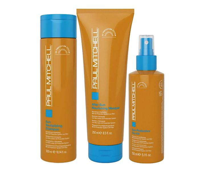 Seria produkt�w chroni�cych w�osy przed s�o�cem Paul Mitchell