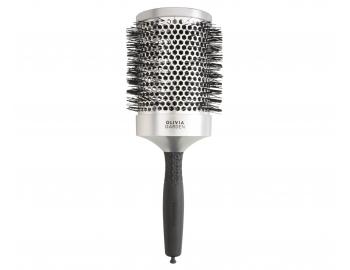 Okrga szczotka do modelowania wosw Olivia Garden Blowout Classic Silver - 85 mm