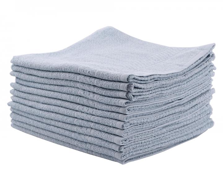 Rczniki baweniane Sibel Bob Tuo - 50 x 85 cm - 12 szt - jasne szare