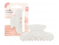 Klamra do w�os�w Invisibobble Clipstar S Crystal Elegance - bia�a marmurek