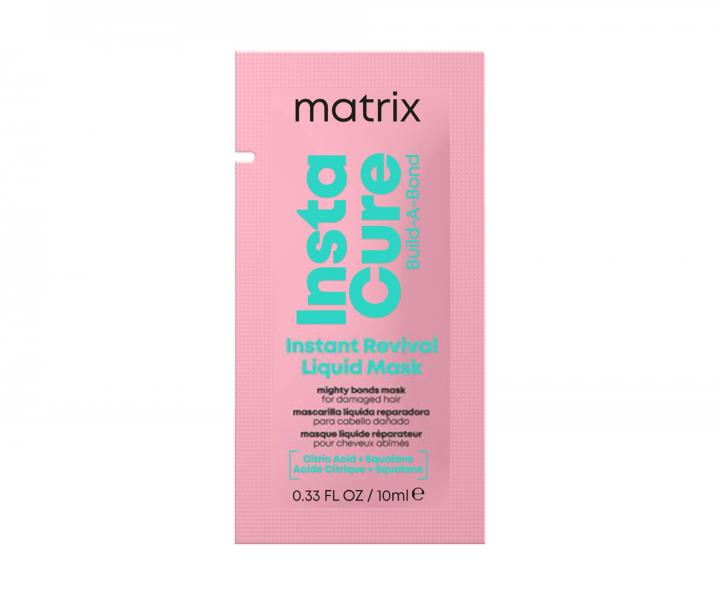 P�ynna maska odbudowuj�ca do w�os�w bardzo zniszczonych Matrix Instacure Build-A-Bond - 10 ml (bonus)