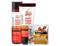 Zestaw na porost w�os�w Dr. Sant� Anti Hair Loss - szampon 250 ml + od�ywka 200 ml - myd�o gratis