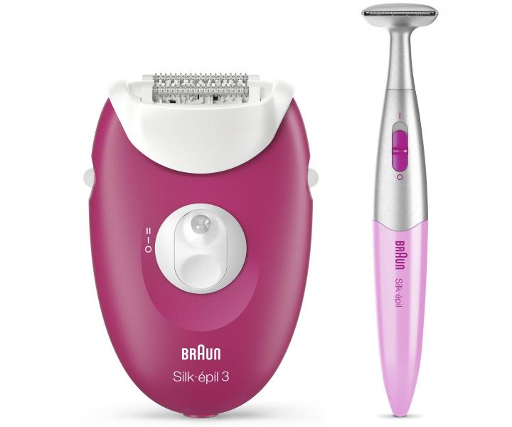Depilator damski z akcesoriami Braun Silk pil 3 3-420