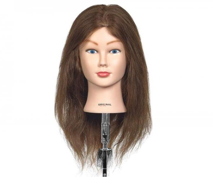 Gwka treningowa Original Best Buy Carole - wosy naturalne - brzowe 35-45 cm