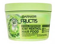 Maska do w�os�w suchych i przet�uszczaj�cych si� u nasady Garnier Fructis Hydra-Refreshing Kiwi Menthol Hair Food - 400 ml