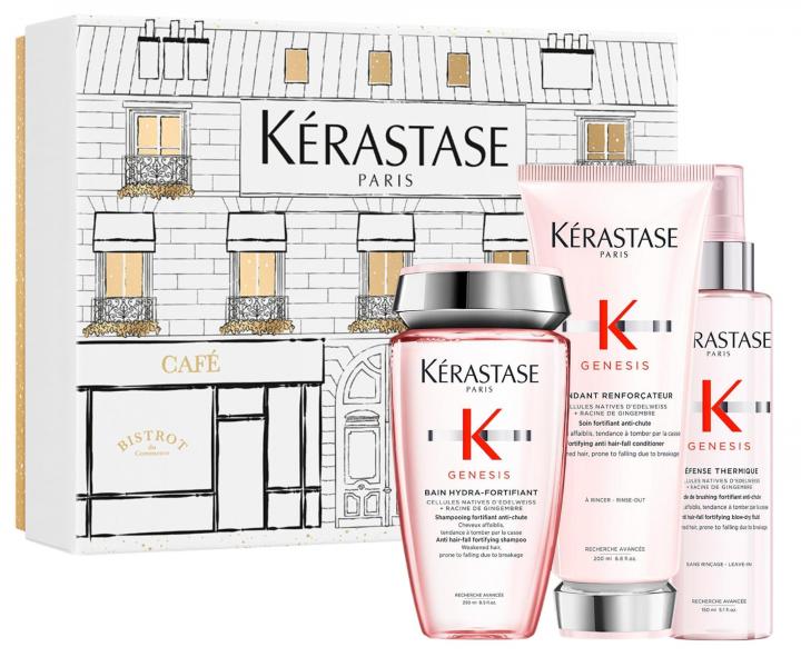 Zestaw upominkowy wzmacniajcy do wosw ze skonnoci do wypadania Krastase Genesis