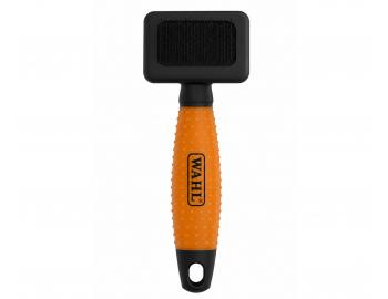 P�aska szczotka do rozczesywania sier�ci zwierz�t Wahl Slicker Brush Small 58447 - pomara�czowa
