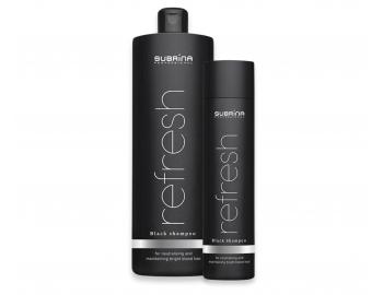 Szampon dla zachowania platynowego odcienia w�os�w Subrina Professional Refresh Black Shampoo - 1000 ml + 250 ml gratis