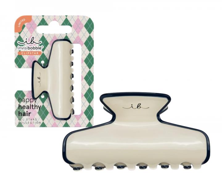 Klamra do w�os�w Invisibobble Clipstar M All Stars Slam Glam - be�owo-granatowa