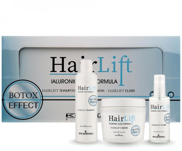 Zestaw zwikszajcy objto wosw cienkich, dojrzaych i osabionych Klral HairLift Botox Effect Kit