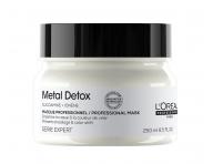 Maska do wosw farbowanych i zniszczonych Loral Professionnel Serie Expert Metal Detox - 250 ml