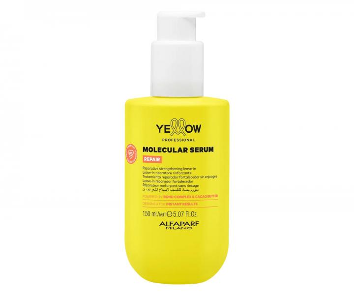 Serum regeneruj�co-wzmacniaj�ce bez sp�ukiwania do w�os�w zniszczonych Yellow Professional Repair Molecular Serum - 150 ml