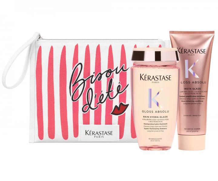 Zestaw do w�os�w ze sk�onno�ci� do puszenia si� K�rastase Gloss Absolu + kosmetyczka gratis