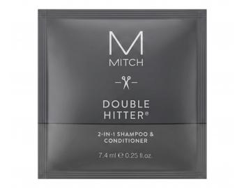Szampon piel�gnacyjny i od�ywka 2 w 1 Paul Mitchell Mitch Double Hitter - 7,4 ml