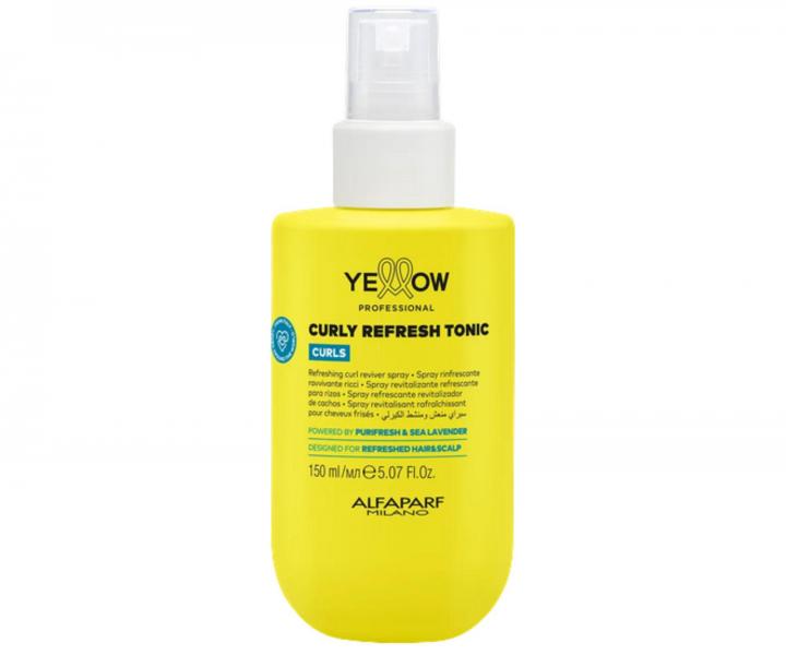 Spray od�wie�aj�cy do w�os�w falowanych i kr�conych Yellow Professional Curls Curly Refresh Tonic - 150 ml
