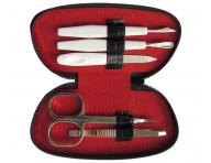 Zestaw do manicure Duko 4660 - 5-cz�ciowy - stal w�glowa - ma�y