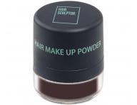 Puder do maskowania odrost�w i siwych w�os�w Sibel Hair Make-up Powder - ciemny br�z - 3 g