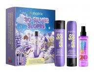 Zestaw upominkowy neutralizuj�cy ��te odcienie do w�os�w blond i z pasemkami Matrix So Silver Slopes