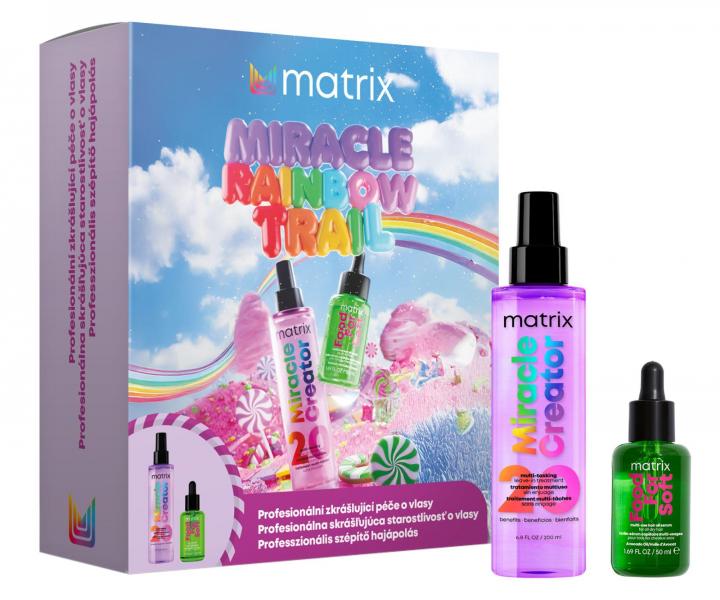 Zestaw upominkowy do piel�gnacji i ochrony w�os�w Matrix Miracle Rainbow Trail