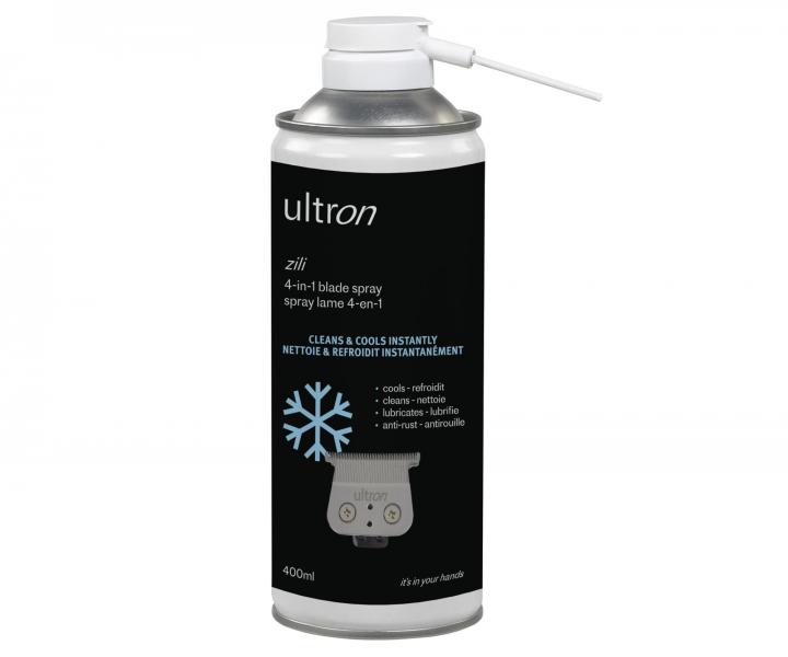 Spray chodzcy i czyszczcy do ostrzy Ultron Zili 4in1 - 400 ml
