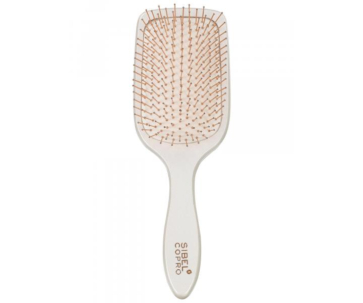 Drewniana szczotka z igami miedzianymi Sibel Copro Extra Large - 75 x 230 mm