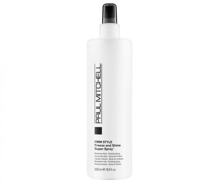 Spray utrwalajcy nadajcy wosom poysk Paul Mitchell Freeze and Shine Super Spray - 500 ml