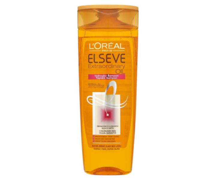 Szampon do wosw suchych Loral Elseve Extraordinary Oil  - 400 ml