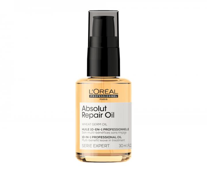 Olejek regeneruj�cy do w�os�w Lor�al Professionnel Serie Expert Absolut Repair Oil - 30 ml