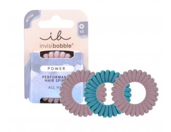 Gumka do wosw spiralka Invisibobble Power Rose and Ice - 3 szt.