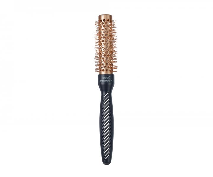 Okrga szczotka z powok miedzian i nylonowym wosiem Sibel Procop - 25 mm