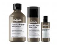 Zestaw do w�os�w zniszczonych Lor�al Professionnel Absolut Repair Molecular + serum 75 ml gratis