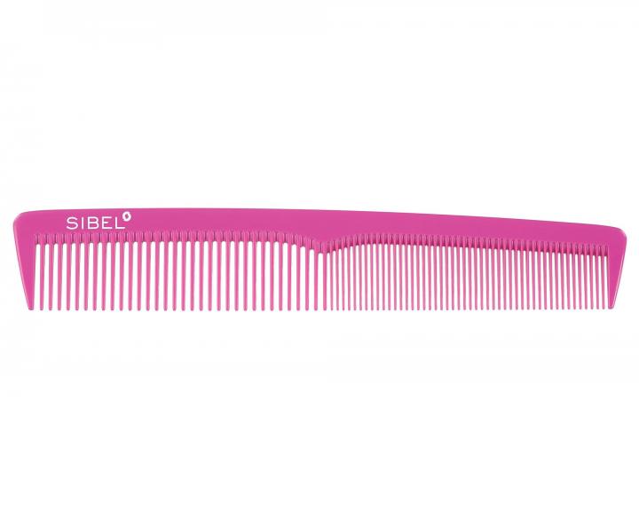 Grzebie antystatyczny do wosw Sibel 4011623 - 17,5 cm - rowy