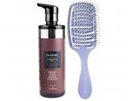 Semi-permanentna maska koloryzujca do wosw Klral System Colorama 4.6 - 500 ml - czekoladowy brz + szczotka gratis