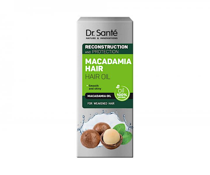 Olejek odbudowujcy do wosw zniszczonych Dr. Sant Macadamia - 250 ml - termin wanoci 11/2025 (bonus)