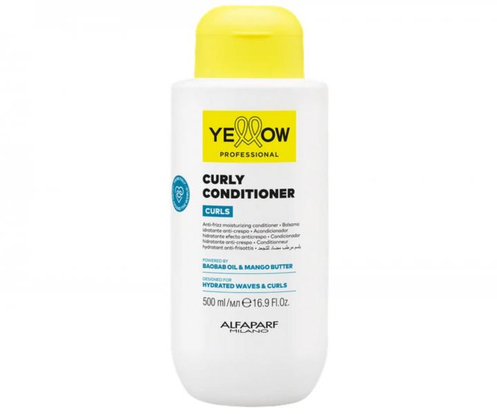 Seria do w�os�w falowanych, kr�conych i afro Yellow Professional Curls