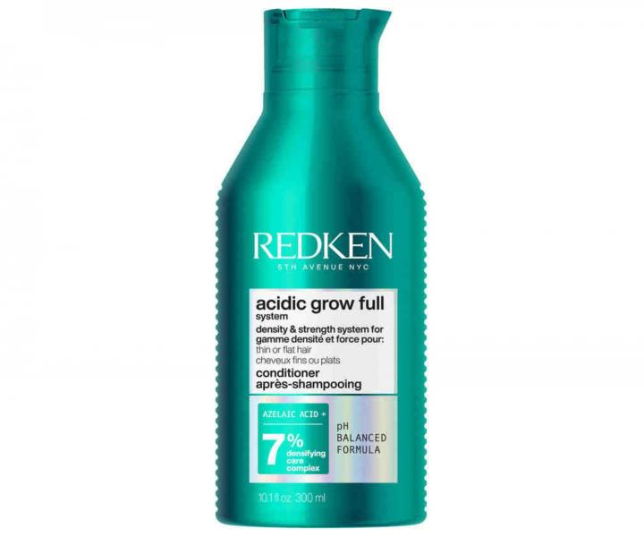 Seria nadaj�ca g�sto�� i obj�to�� w�osom cienkim, oklapni�tym i normalnym Redken Acidic Grow Full Sy