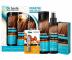 Seria odbudowuj�ca do w�os�w matowych i �amliwych Dr. Sant� Keratin - zestaw upominkowy - szampon + od�ywka bez sp�ukiwania + serum  + balsam do ust
