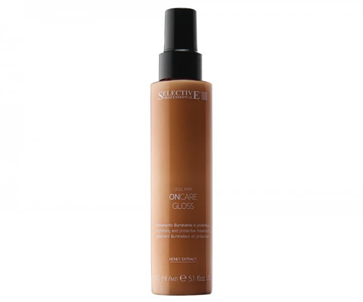 Kremowy spray bez sp�ukiwania do w�os�w os�abionych s�o�cem Selective Professional OnCare Gloss Protective Treatment - 150 ml