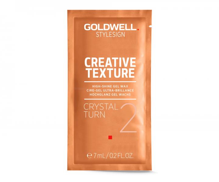 �elowy wosk nab�yszczaj�cy do w�os�w Goldwell Stylesign Creative Texture Crystal Turn - 7 ml