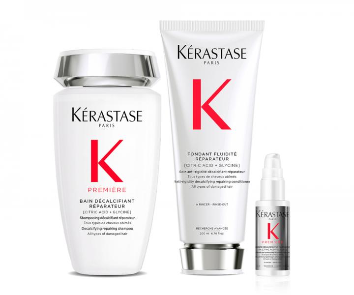 Zestaw do odbudowy zniszczonych w�os�w K�rastase Premi�re + kuracja przed szamponem 45 ml gratis