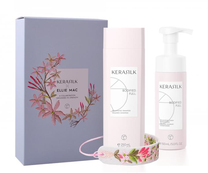 Zestaw upominkowy zwi�kszaj�cy obj�to�� w�os�w Kerasilk Volumizing + bransoletka gratis