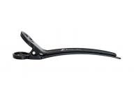 Klipsy do wosw karbonowe Hairway - 10 cm - 6 szt - czarne